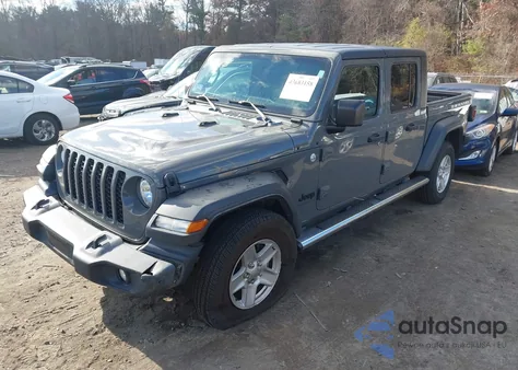 2020 Jeep Gladiator Sport S 4X4 z USA, uszkodzony, nr VIN 1C6JJTAGXLL168821